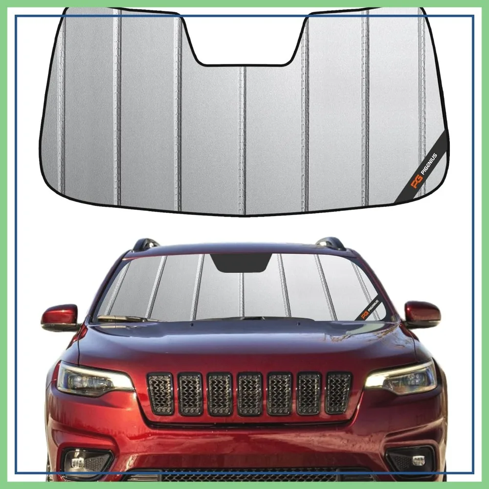 Windshield Sun Shade for Jeep Cherokee 2014-2023 Front Window Sunshade - Safeguard
Windshield Sun Shade for Jeep Cherokee 2014-2023 Front Window Sunshade - Safeguard