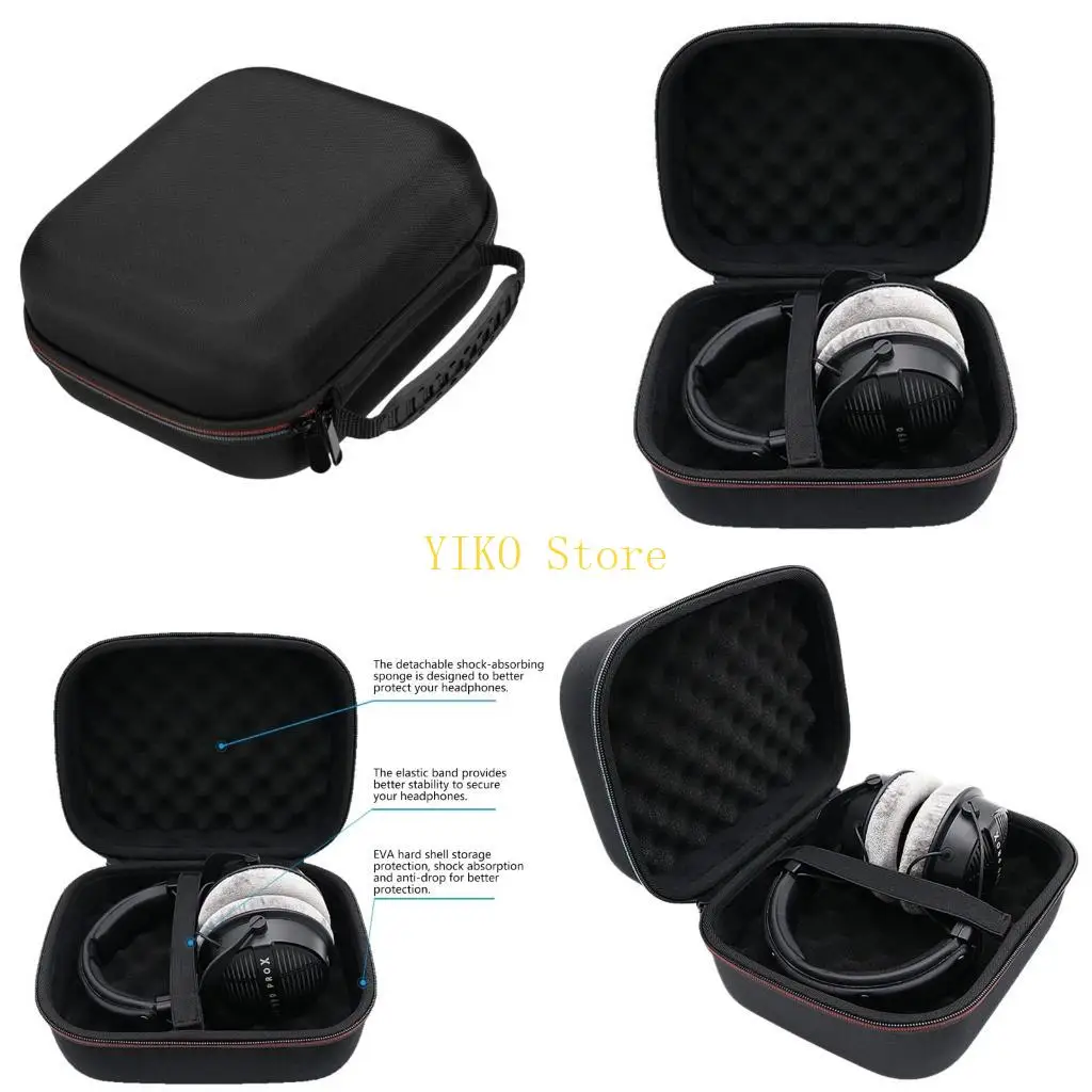 K32C Shock Resistant Bag Large Capacity for DT990 Professional X Headphone Organiser
K32C Shock Resistant Bag Large Capacity for DT990 Professional X Headphone Organiser
