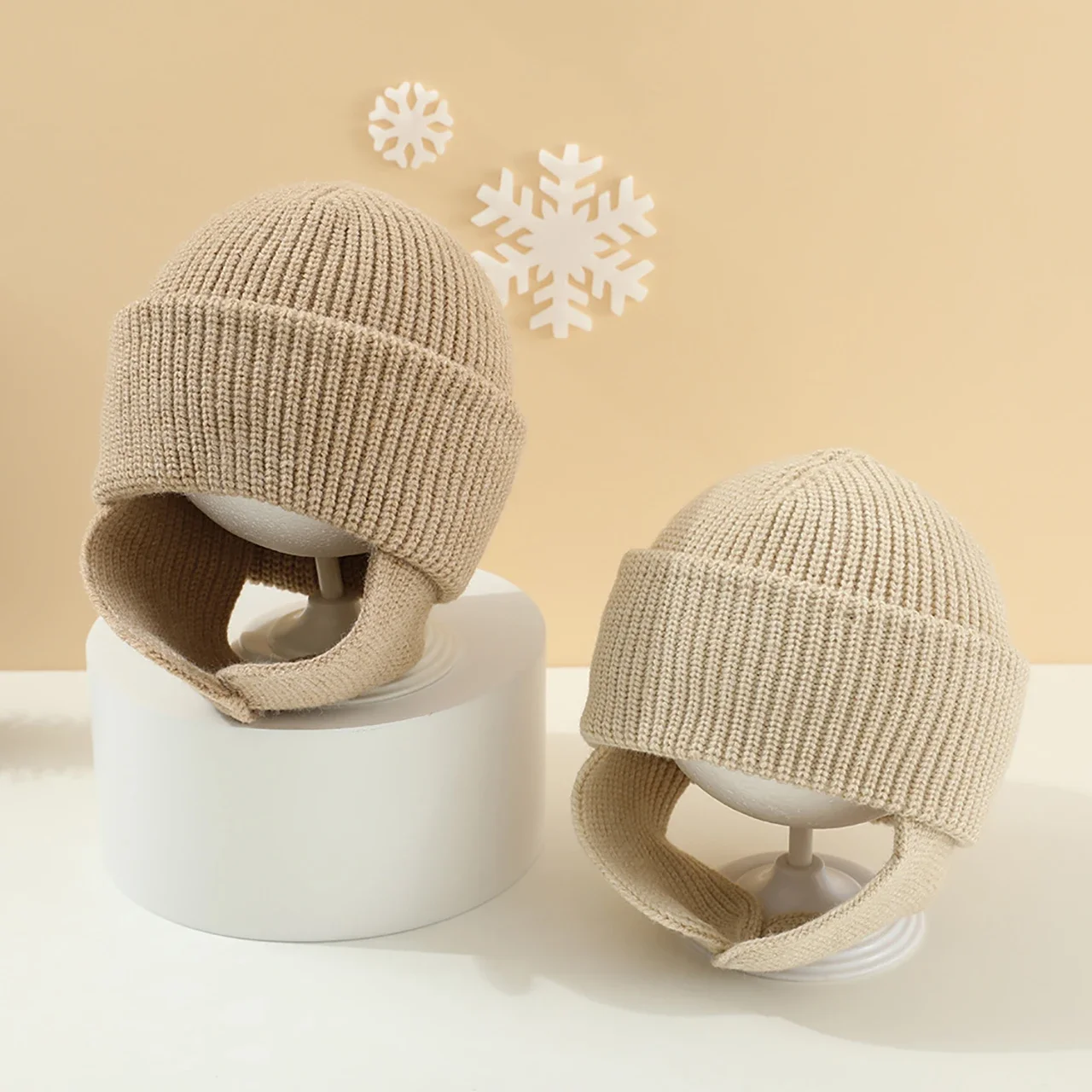 Solid Color Knitted Baby Hat Winter Thicken Warm Baby Boys Girls Cap Beanies Soft Ear Protection Toddler Kids Hat 
Solid Color Knitted Baby Hat Winter Thicken Warm Baby Boys Girls Cap Beanies Soft Ear Protection Toddler Kids Hat