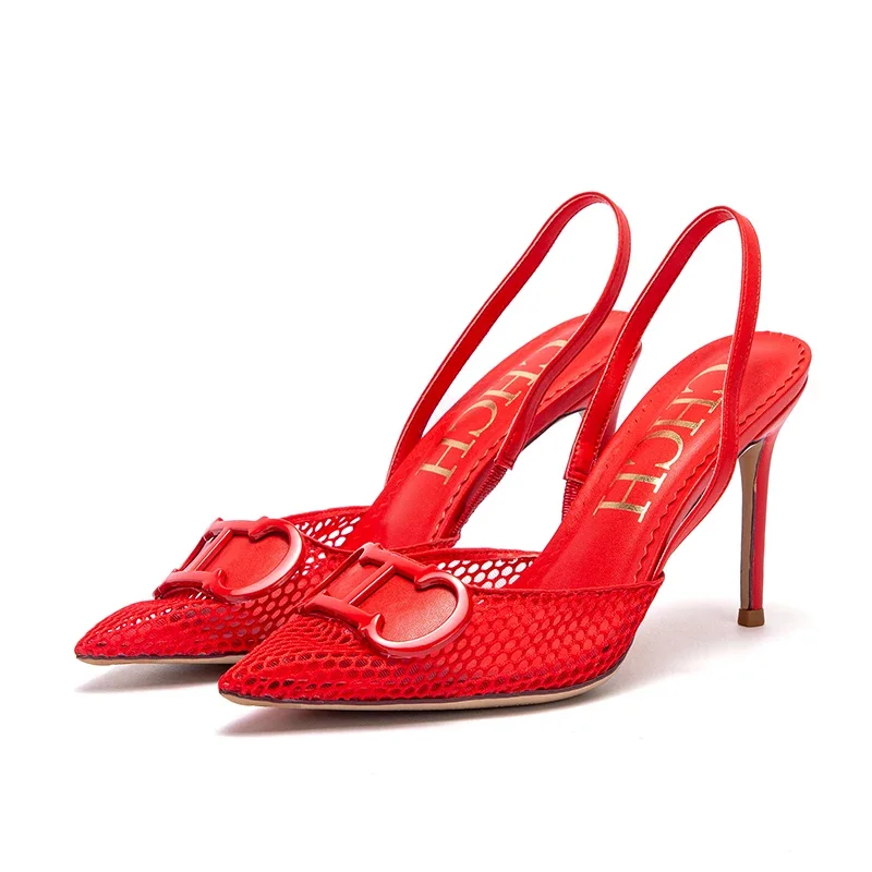 Women's Shoes 2025 Summer Sandals Breathable Mesh Heels Red Luxury Brand Girls Shoes Woman
Women's Shoes 2025 Summer Sandals Breathable Mesh Heels Red Luxury Brand Girls Shoes Woman