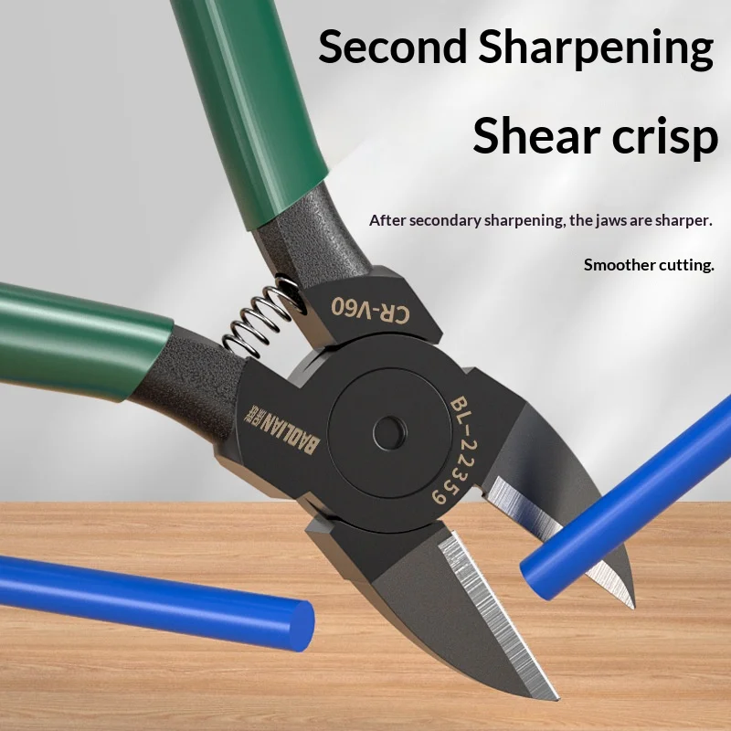 Industrial Thousand a for Electrician Wires Terminals Special Pliers Mouth Fishing High Side Small Diagonal Grade Hardness Abi
Industrial Thousand a for Electrician Wires Terminals Special Pliers Mouth Fishing High Side Small Diagonal Grade Hardness Abi