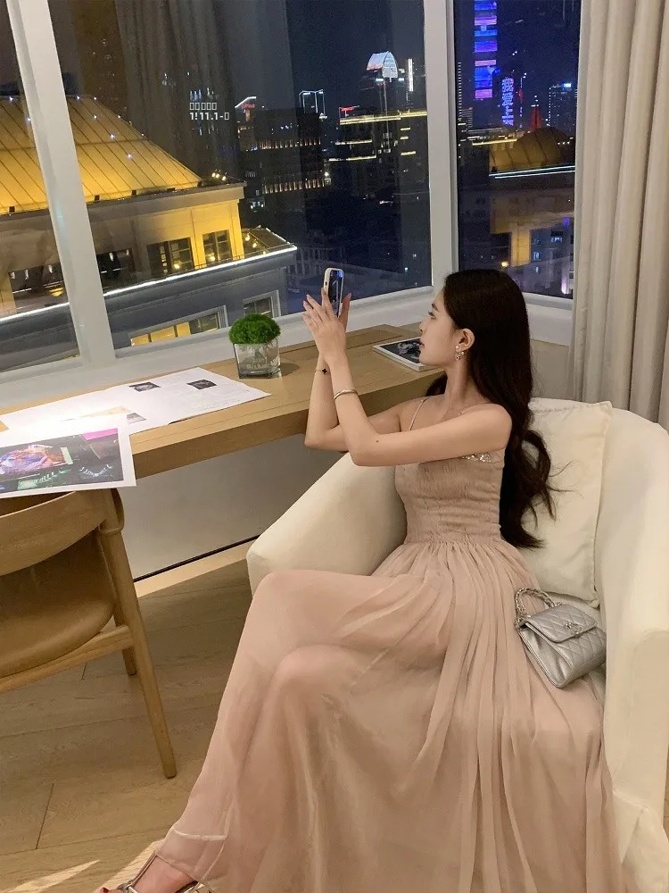 Sam Seoi Hepburn Sle Vaion Dr Waist Cinching Bell Sve Maxi Gown Casual High Waist Polyester Fibre Spring Summer
Sam Seoi Hepburn Sle Vaion Dr Waist Cinching Bell Sve Maxi Gown Casual High Waist Polyester Fibre Spring Summer