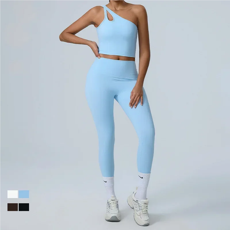 Bare-Skin Feel Yoga Set for Women Cross-Back Design Sports Suit Outdoor Quick-Dry Running Fitness Suit Suitable for Gym Workouts
Bare-Skin Feel Yoga Set for Women Cross-Back Design Sports Suit Outdoor Quick-Dry Running Fitness Suit Suitable for Gym Workouts