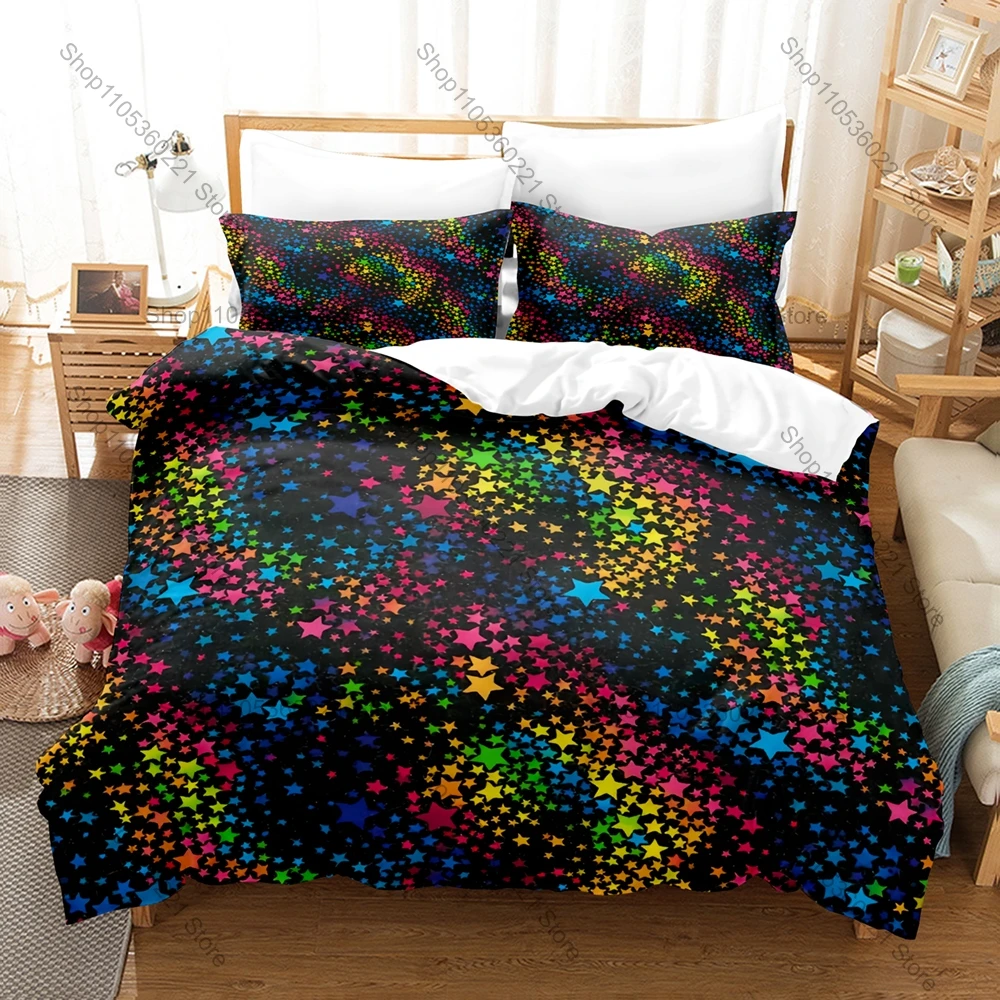 Kawaii Cartoon Star Three Piece Bedding Set Luxury Comforter Set with Queen King Size Cool Two household goods Anime Cama Infant
Kawaii Cartoon Star Three Piece Bedding Set Luxury Comforter Set with Queen King Size Cool Two household goods Anime Cama Infant