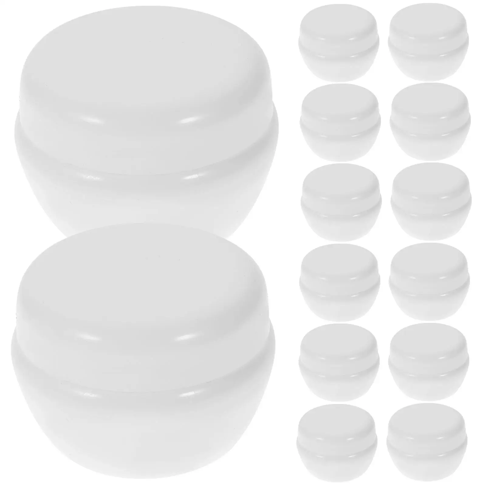 15 Pcs Mushroom Cream Jar Empty Containers Comestic Jars Mini Storage Plastic Sift-Proof Bottles Makeup Travel
15 Pcs Mushroom Cream Jar Empty Containers Comestic Jars Mini Storage Plastic Sift-Proof Bottles Makeup Travel