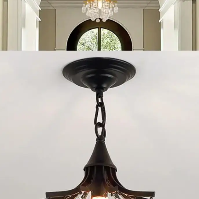 Merican Small Crystal Chandelier Lighting For Bedroom Study Room Ceiling Chandeliers Gold Black Lustre Cristal Light Fixtures 
Merican Small Crystal Chandelier Lighting For Bedroom Study Room Ceiling Chandeliers Gold Black Lustre Cristal Light Fixtures
