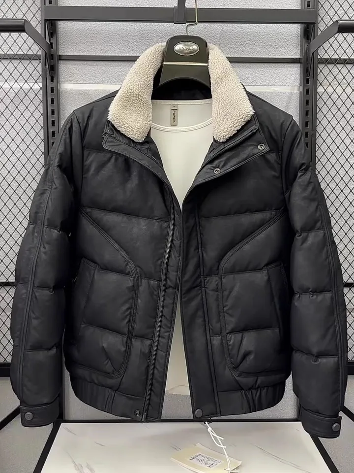 Men's Faionable Busin Jaet Coat with Detachable Fur Collar Autumn Winter New Arrival High Quali Haome Sle
Men's Faionable Busin Jaet Coat with Detachable Fur Collar Autumn Winter New Arrival High Quali Haome Sle