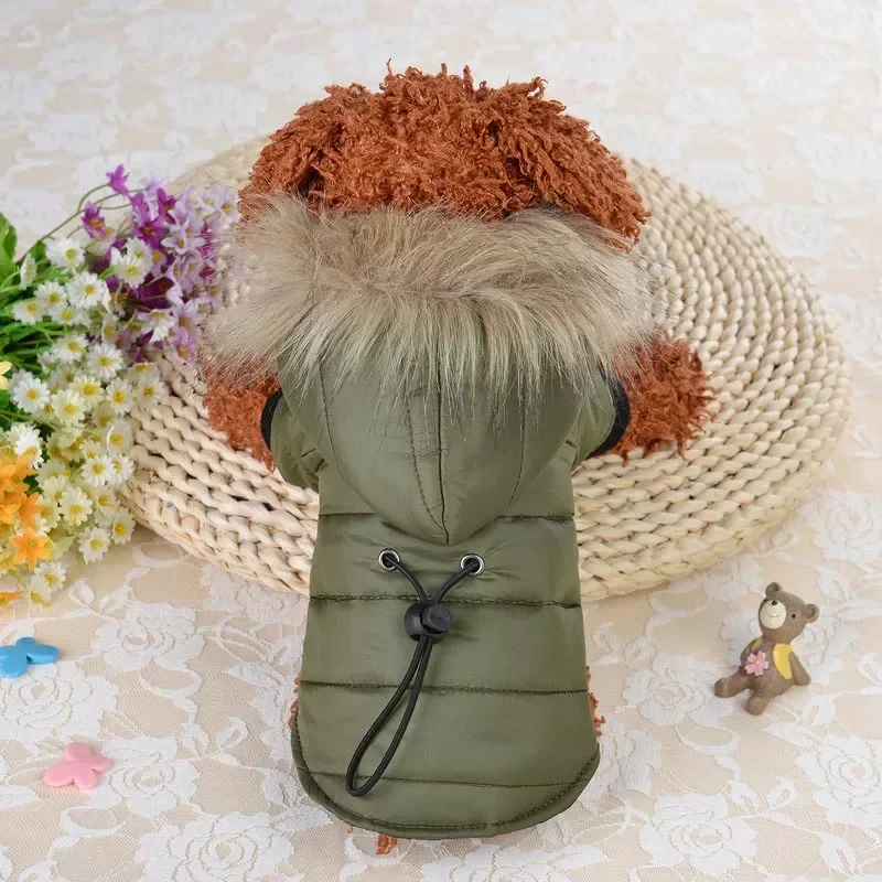 Outfits Warm Small Dog Clothes Winter Pet Dog Coat For Chihuahua Soft Fur Hood Puppy Clothing For Dogs
Outfits Warm Small Dog Clothes Winter Pet Dog Coat For Chihuahua Soft Fur Hood Puppy Clothing For Dogs