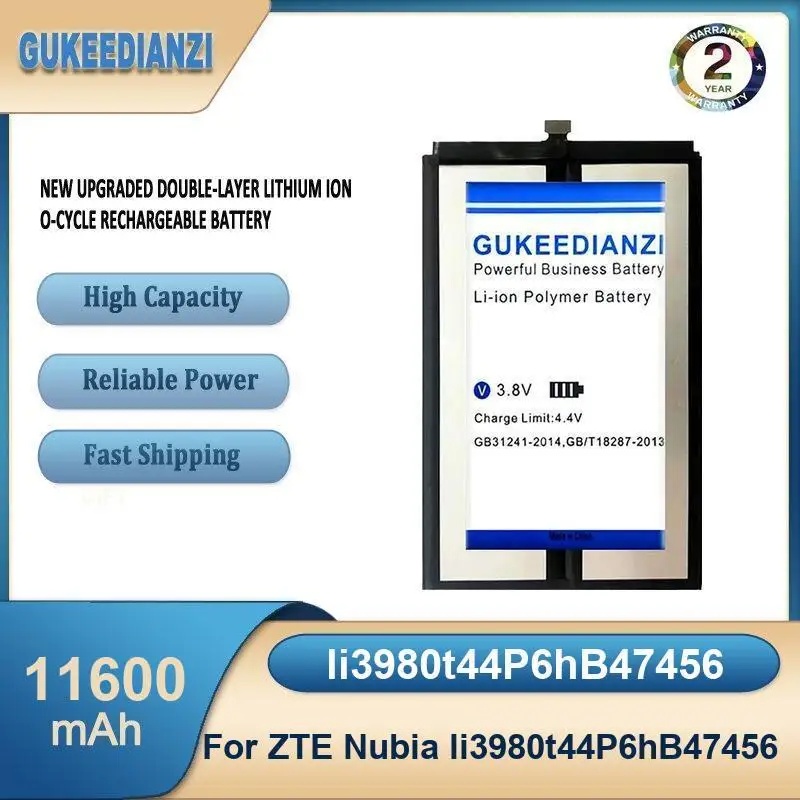 Battery For ZTE Nubia li3980t44P6hB47456 Cloud computer W202DS K98 Red Magic Esports Tablet Pro
Battery For ZTE Nubia li3980t44P6hB47456 Cloud computer W202DS K98 Red Magic Esports Tablet Pro