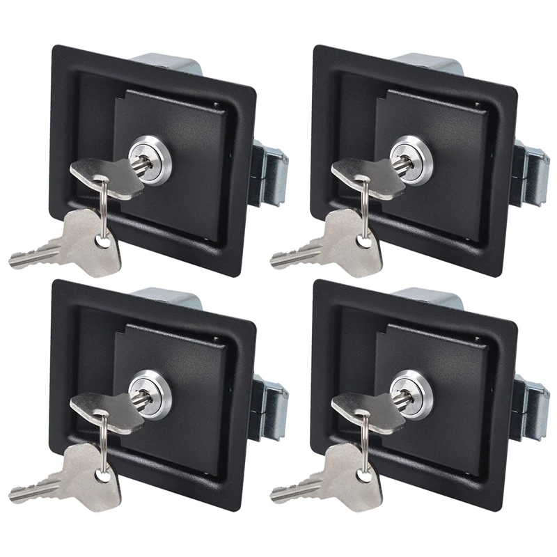 4PCS Trailer Tool Box Locks Door Paddle Handle Latch Anti-Theft Paddle Locks For RV Camper Truck Trailer
4PCS Trailer Tool Box Locks Door Paddle Handle Latch Anti-Theft Paddle Locks For RV Camper Truck Trailer