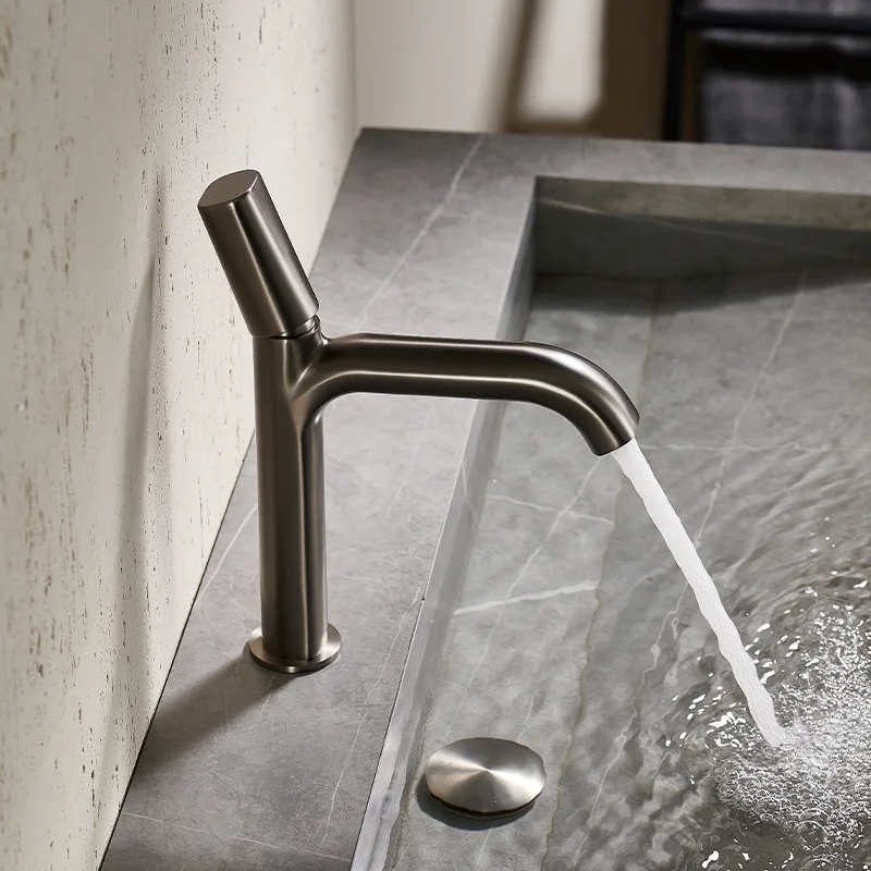 Luxury Gunmetal Brass Bathroom Basin Faucet Hot and Cold Water Sink Tap For Bathroom Basin Cabinet
Luxury Gunmetal Brass Bathroom Basin Faucet Hot and Cold Water Sink Tap For Bathroom Basin Cabinet