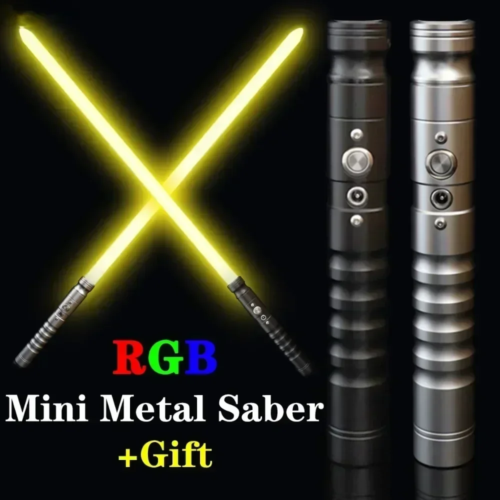 Lightsaber-Toy Fx-Saber Dueling-Force RGB-Sword — перезаряжаемая металлическая рукоять типа C Fx Dueling Light Sabre, 7 цветов
Lightsaber-Toy Fx-Saber Dueling-Force RGB-Sword — перезаряжаемая металлическая рукоять типа C Fx Dueling Light Sabre, 7 цветов