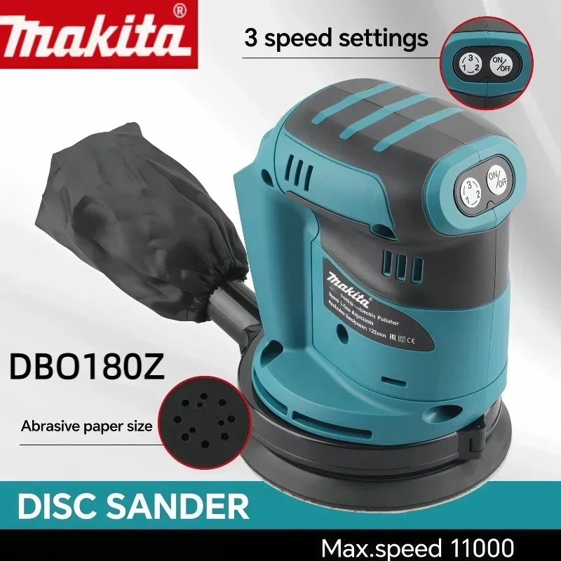 Аккумуляторная дисковая шлифовальная машина Makita DBO180Z, идеально подходит для обработки дерева и полировки глины, для аккумуляторов Makita 18В/20В, без аккумулятора и зарядного устройства.
Аккумуляторная дисковая шлифовальная машина Makita DBO180Z, идеально подходит для обработки дерева и полировки глины, для аккумуляторов Makita 18В/20В, без аккумулятора и зарядного устройства.
