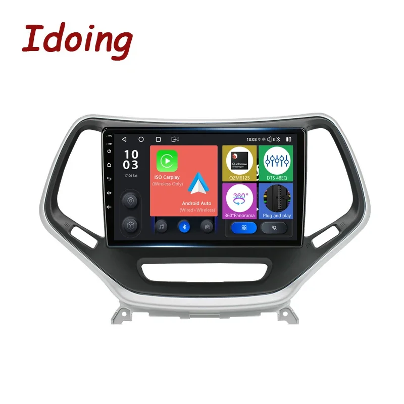 Idoing10.2"Head Unit For Jeep Cherokee 5 KL 2014-2018 Car Radio Multimedia Video Player GPS Navigation Android No 2din 2 Din DVD
Idoing10.2"Head Unit For Jeep Cherokee 5 KL 2014-2018 Car Radio Multimedia Video Player GPS Navigation Android No 2din 2 Din DVD