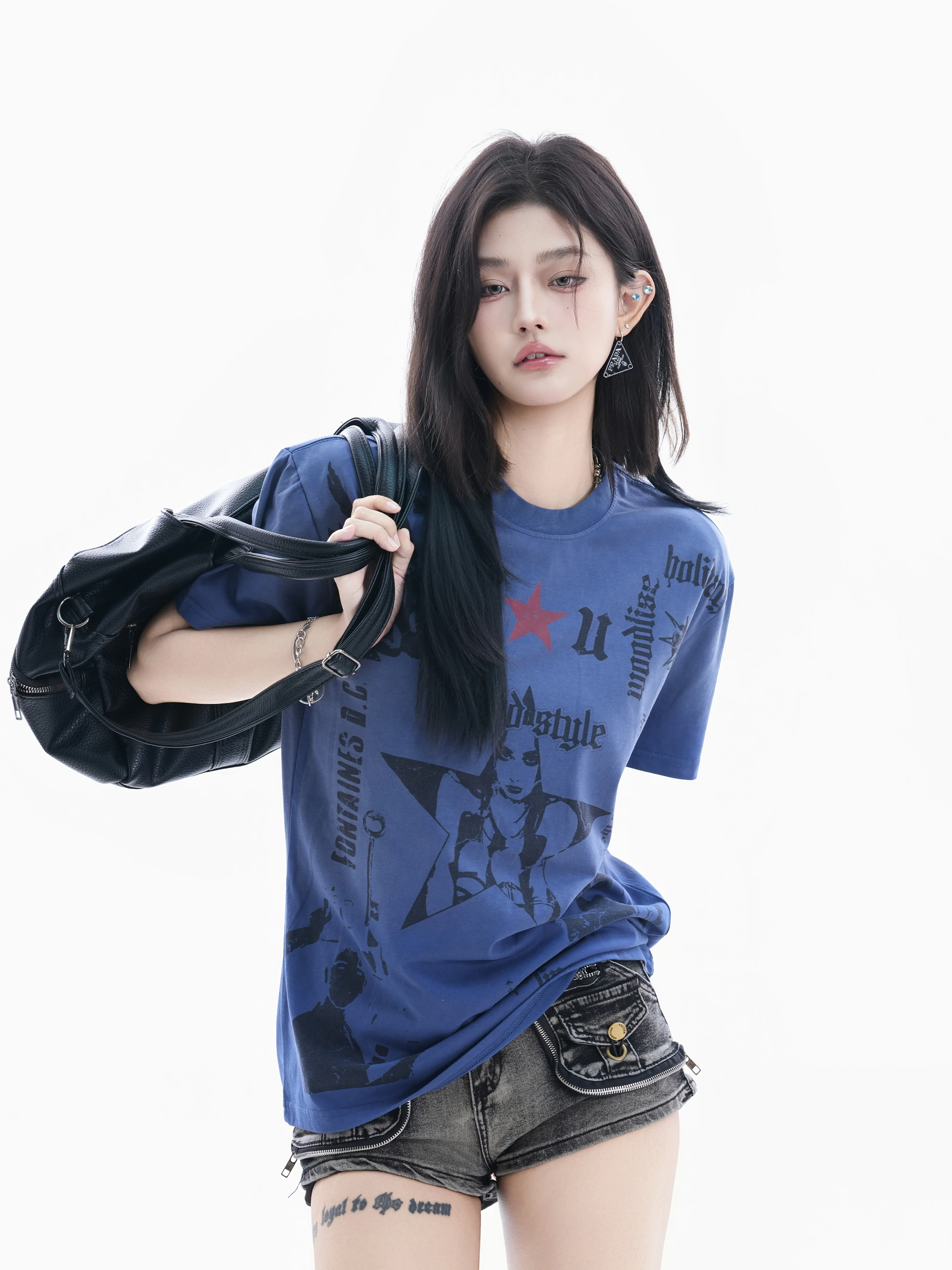 Retro Gothic Style Portrait Print Loose Fit Short Sleeve T-Shirt Women's Casual High Street Fashion Couple's Top Cotton Polye...
Retro Gothic Style Portrait Print Loose Fit Short Sleeve T-Shirt Women's Casual High Street Fashion Couple's Top Cotton Polye...