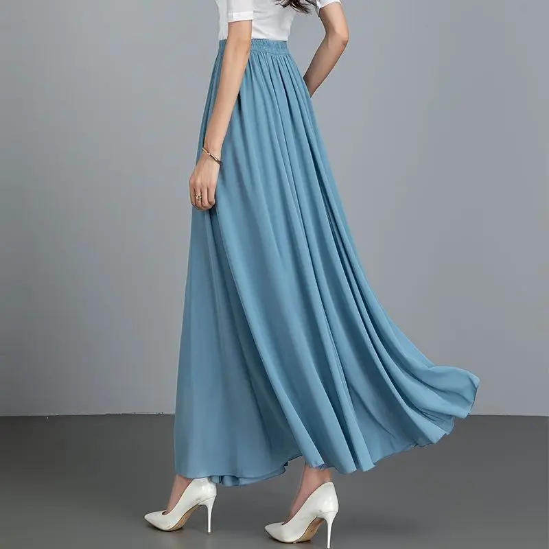 Woman Versatile Chiffon Irregular Half Skirt for Female Classic High Waist with Ruffle Edge Office Solid Irregular Skirt Q235
Woman Versatile Chiffon Irregular Half Skirt for Female Classic High Waist with Ruffle Edge Office Solid Irregular Skirt Q235