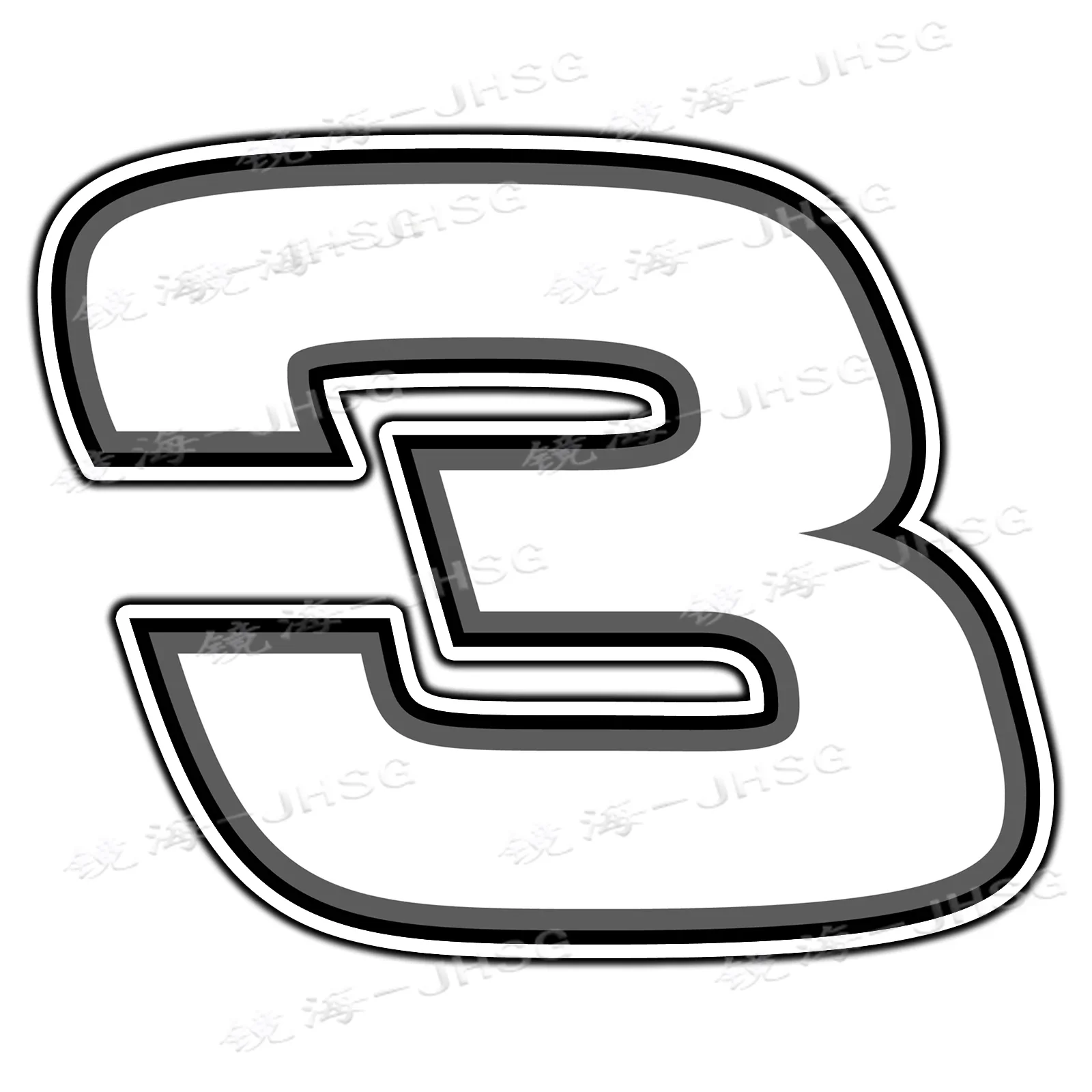 Водонепроницаемая виниловая наклейка с логотипом Dale Earnhardt 3, вырезанная по контуру
Водонепроницаемая виниловая наклейка с логотипом Dale Earnhardt 3, вырезанная по контуру