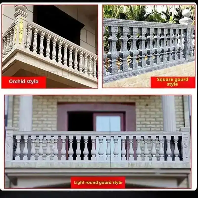Roman Column Railing Molds Fence Balcony Guardrail Vase Column Handrail Building Cement Cast-in-place European Villa Building BB
Roman Column Railing Molds Fence Balcony Guardrail Vase Column Handrail Building Cement Cast-in-place European Villa Building BB