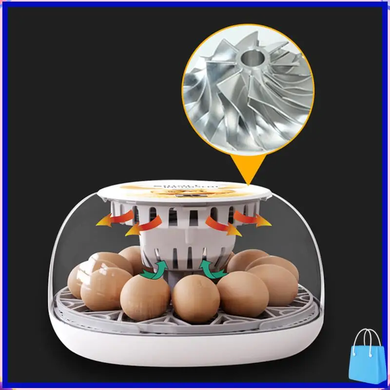 Customer Favorite 12 Eggs Incubator With Auto Egg-Turning, Auto Water Refill, For Hatching Chicken Pigeon EU Plug
Customer Favorite 12 Eggs Incubator With Auto Egg-Turning, Auto Water Refill, For Hatching Chicken Pigeon EU Plug