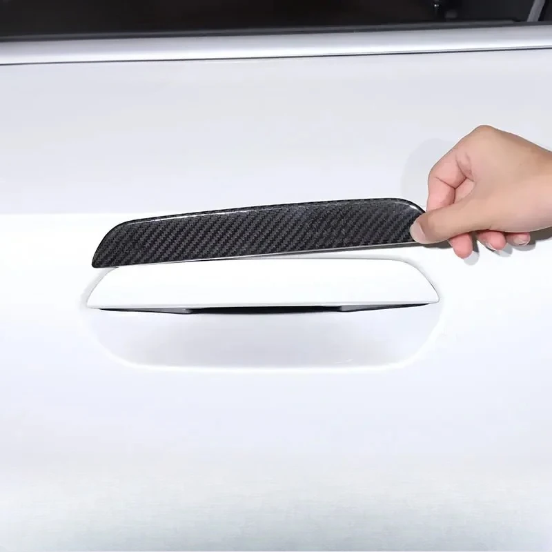 Suetlcoity For BMW 5 Series i5 G60 2024-2025 Real Carbon Fiber Car Exterior Door Handle Cover Trim Car Accessories
Suetlcoity For BMW 5 Series i5 G60 2024-2025 Real Carbon Fiber Car Exterior Door Handle Cover Trim Car Accessories
