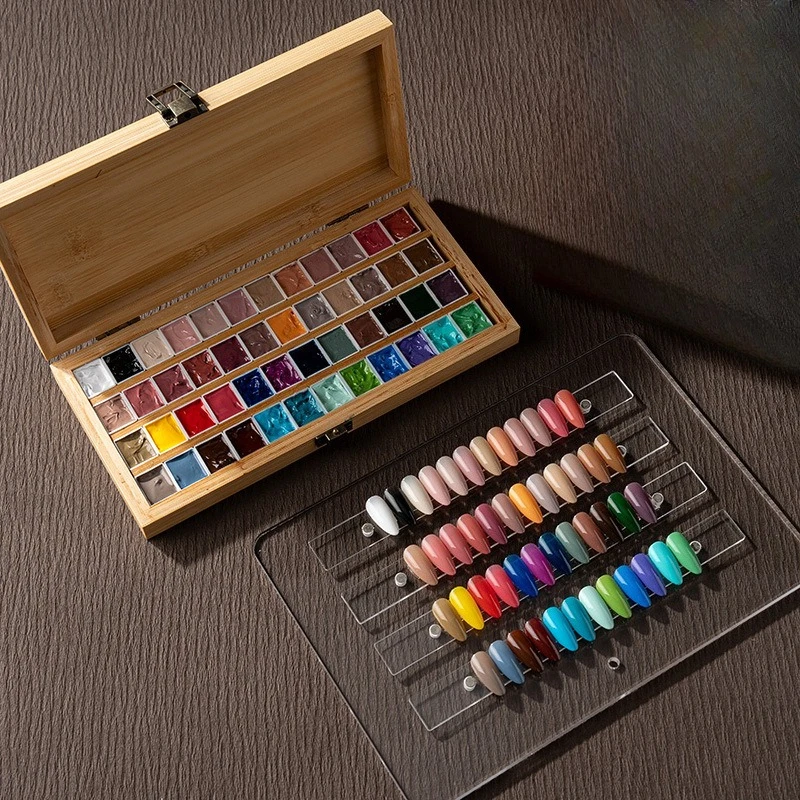 48Colors/Box Patting Painting Gel Nail Polish UV LED Soak Off Gel Varnish Gradient Pat Gel Palette Blooming Transfer Design
48Colors/Box Patting Painting Gel Nail Polish UV LED Soak Off Gel Varnish Gradient Pat Gel Palette Blooming Transfer Design