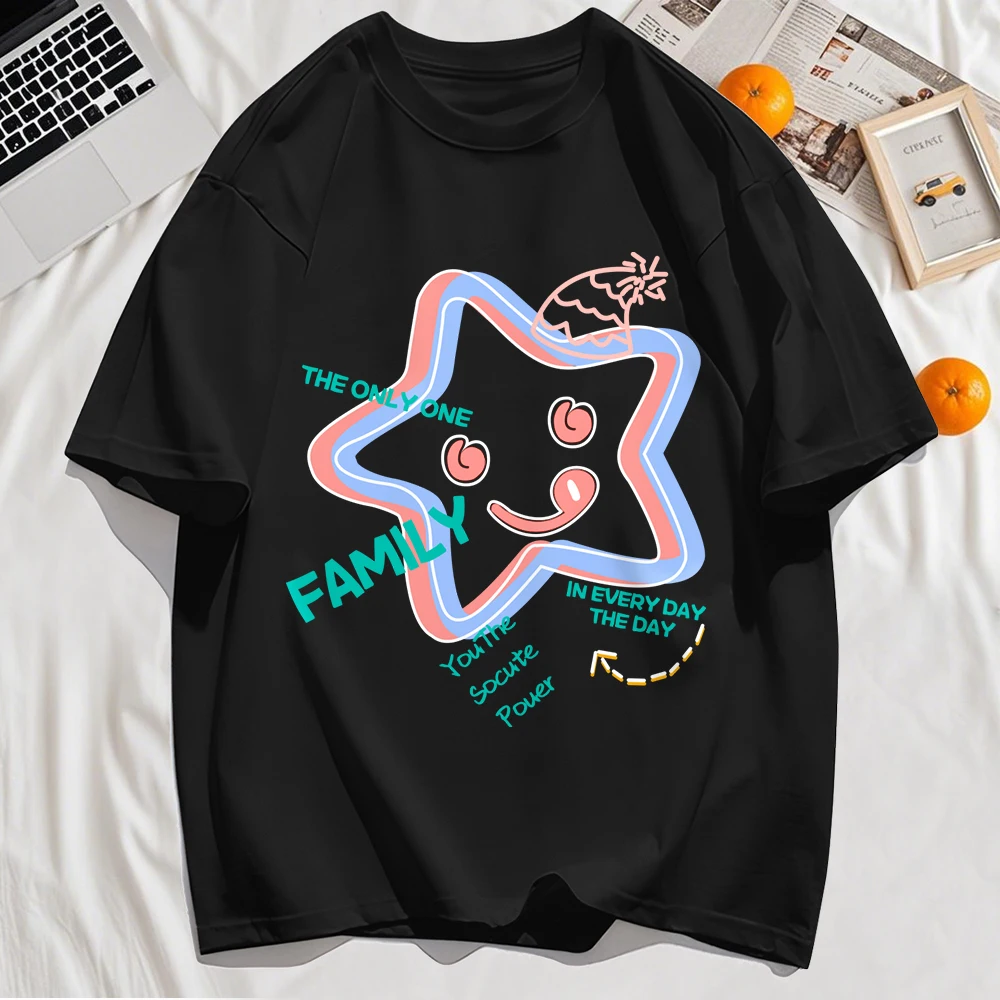 Playful Stars Star Face Print Mens T-Shirt Casual Sport Soft Short Sleeve Loose T Shirt Crewneck Gothic Women Clothes
Playful Stars Star Face Print Mens T-Shirt Casual Sport Soft Short Sleeve Loose T Shirt Crewneck Gothic Women Clothes
