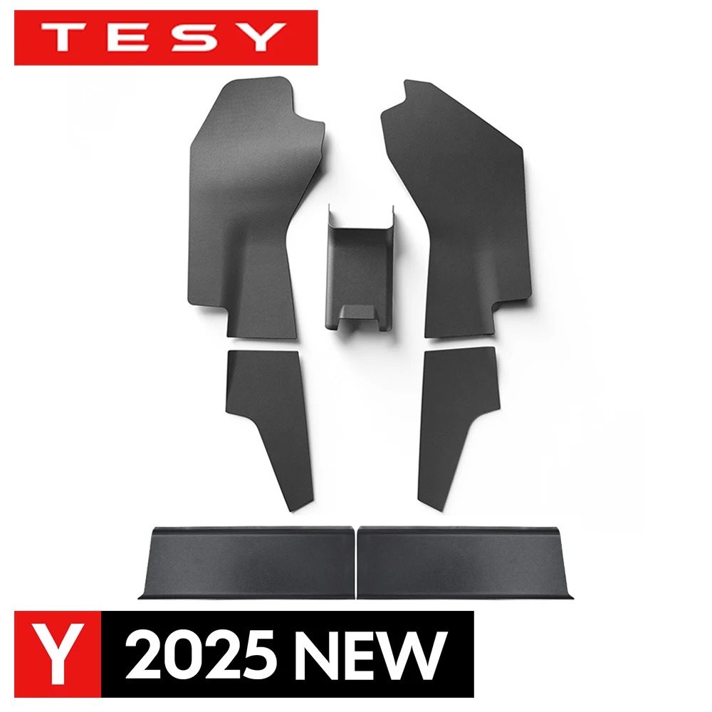Для Tesla New Model Y Juniper 2025 Запуск центральной консоли, боковые противоударные коврики из ТПЭ, задняя консоль и защита нижнего полотна
Для Tesla New Model Y Juniper 2025 Запуск центральной консоли, боковые противоударные коврики из ТПЭ, задняя консоль и защита нижнего полотна