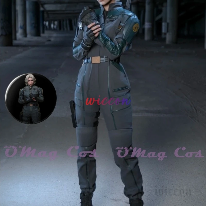 Yelena Belova Cosplay Green Battle Outfit Movie Style Role Play Party Costume for Women
Yelena Belova Cosplay Green Battle Outfit Movie Style Role Play Party Costume for Women