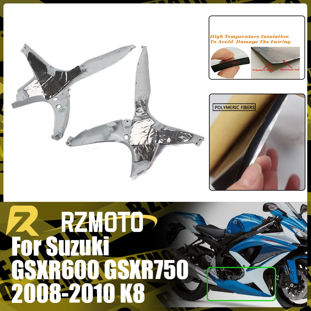 Heat Shield Fairing Melting Protection Pre-Cut Insulation Sponge Fit For SUZUKI GSX-R600 GSX-R750 2008-2010 2009 K8
Heat Shield Fairing Melting Protection Pre-Cut Insulation Sponge Fit For SUZUKI GSX-R600 GSX-R750 2008-2010 2009 K8