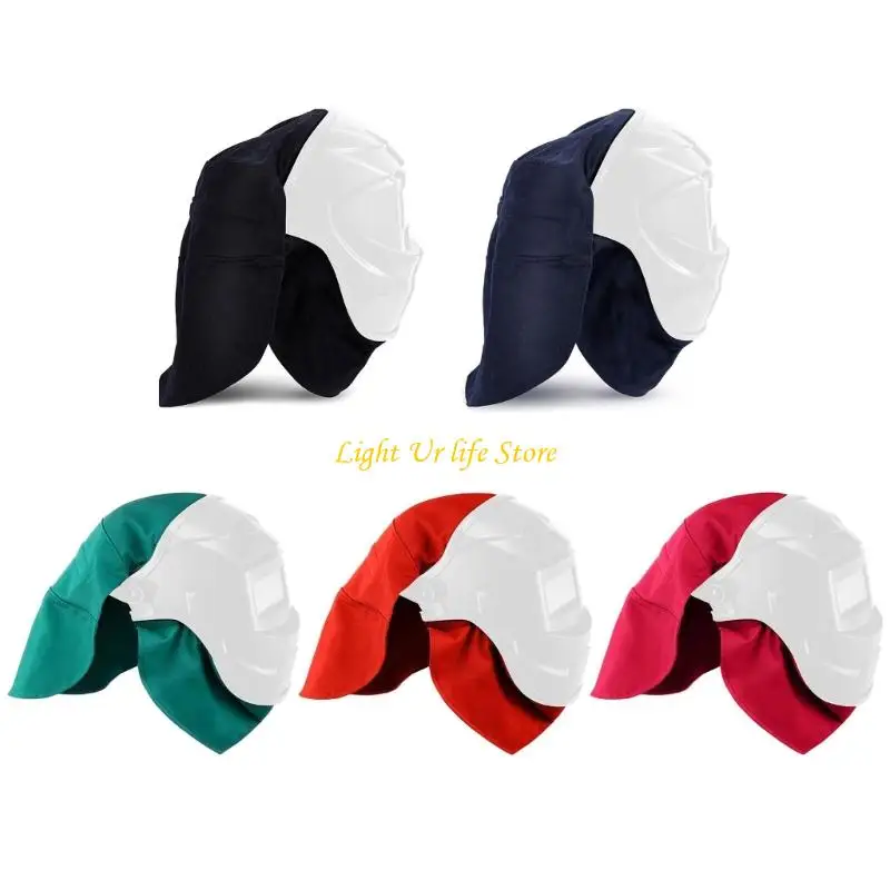 63HA 2Pcs Welding Helmets Protective Gear Set Leather Cloth Heat Covers Accessories
63HA 2Pcs Welding Helmets Protective Gear Set Leather Cloth Heat Covers Accessories