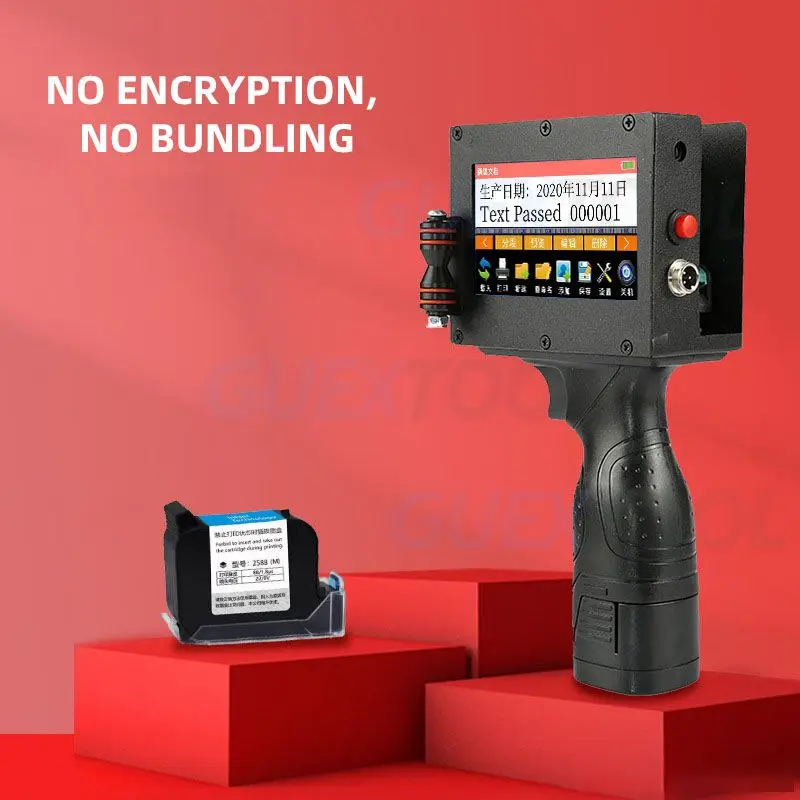 Handheld Coding Gun Small Intelligent Typing Coding Date Coding Machine Food Packaging Quick Drying Ink Two-dimensional Code
Handheld Coding Gun Small Intelligent Typing Coding Date Coding Machine Food Packaging Quick Drying Ink Two-dimensional Code