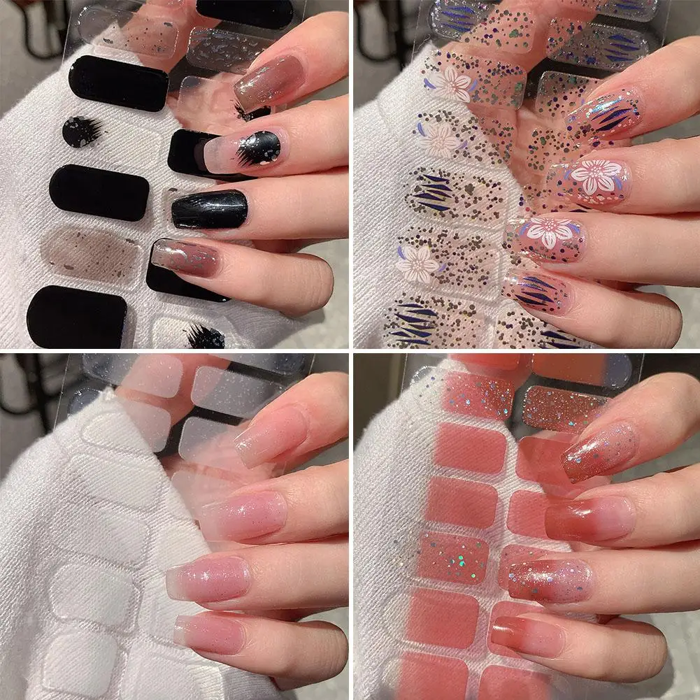 8Colors Semi-cured Gel Nail Stickers Solid Color Nail Semi-baked Paste Decals UV Lamp Need Tips Full Nail for Women G2Z3
8Colors Semi-cured Gel Nail Stickers Solid Color Nail Semi-baked Paste Decals UV Lamp Need Tips Full Nail for Women G2Z3
