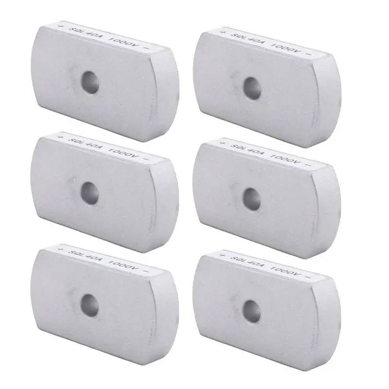 Y42A-6X Rectifier With 3 Phase 40A 1000V Diode Bridge SQL40A
Y42A-6X Rectifier With 3 Phase 40A 1000V Diode Bridge SQL40A