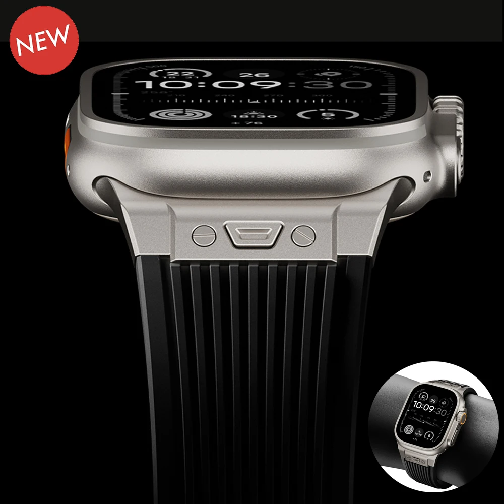 Ремешок силиконовый спортивный для Apple Watch Ultra 2 1 49 мм Series 9 8 7 45 мм, резиновый браслет для IWatch 6 5 4 3 Se 42 мм 44 мм, мужской стиль
Ремешок силиконовый спортивный для Apple Watch Ultra 2 1 49 мм Series 9 8 7 45 мм, резиновый браслет для IWatch 6 5 4 3 Se 42 мм 44 мм, мужской стиль