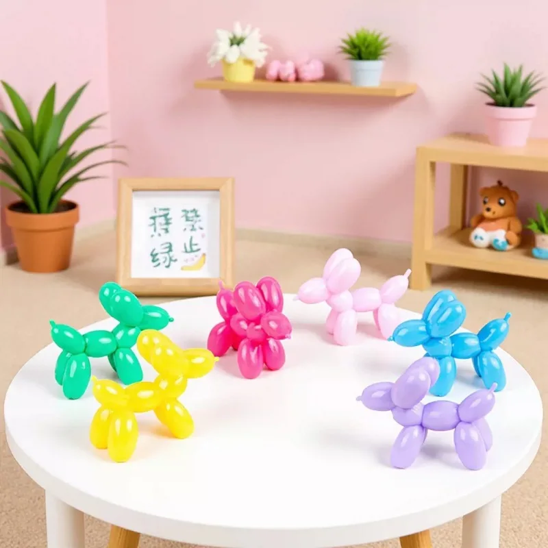 2pcs of hot-selling TPR pressure-relief balloon dog toys, elastic squeeze toys, gift ornaments, stress-relief small toys
2pcs of hot-selling TPR pressure-relief balloon dog toys, elastic squeeze toys, gift ornaments, stress-relief small toys