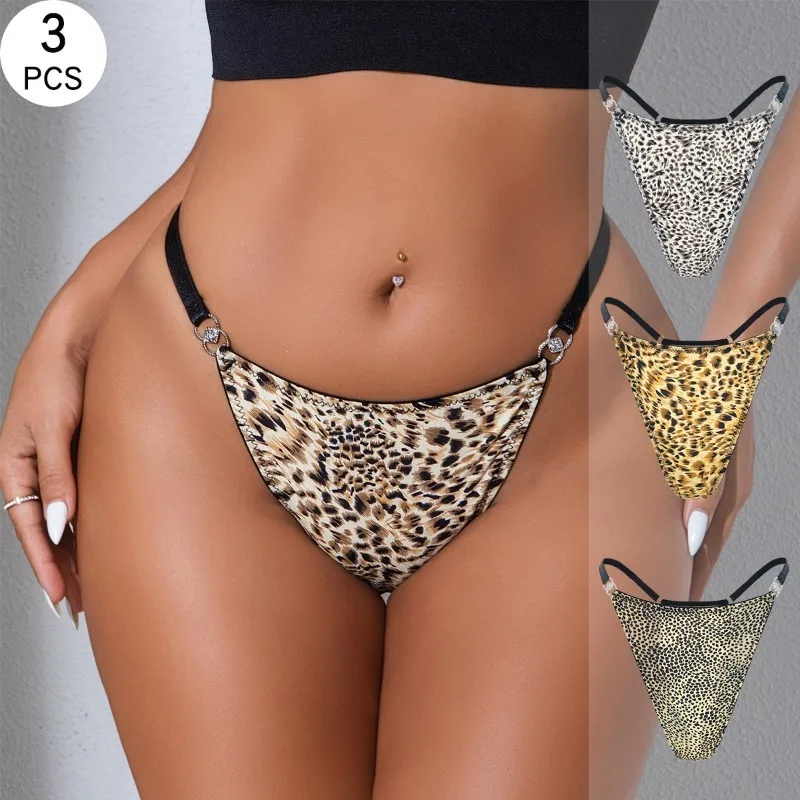 Сексуальные женские стринги с низкой посадкой и леопардовым принтом, женские тонкие трусы с регулируемым ремешком и низкой талией, сексуальные трусы с животным принтом, нижнее белье
Сексуальные женские стринги с низкой посадкой и леопардовым принтом, женские тонкие трусы с регулируемым ремешком и низкой талией, сексуальные трусы с животным принтом, нижнее белье
