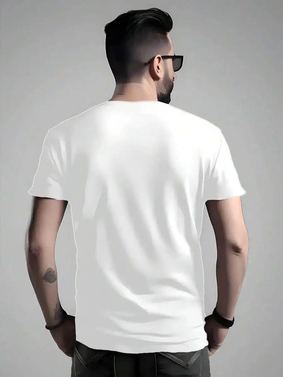 100% Cotton Print Crew Neck Short Sleeve T-Shirt For Men Casual Loose Fit All Season
100% Cotton Print Crew Neck Short Sleeve T-Shirt For Men Casual Loose Fit All Season