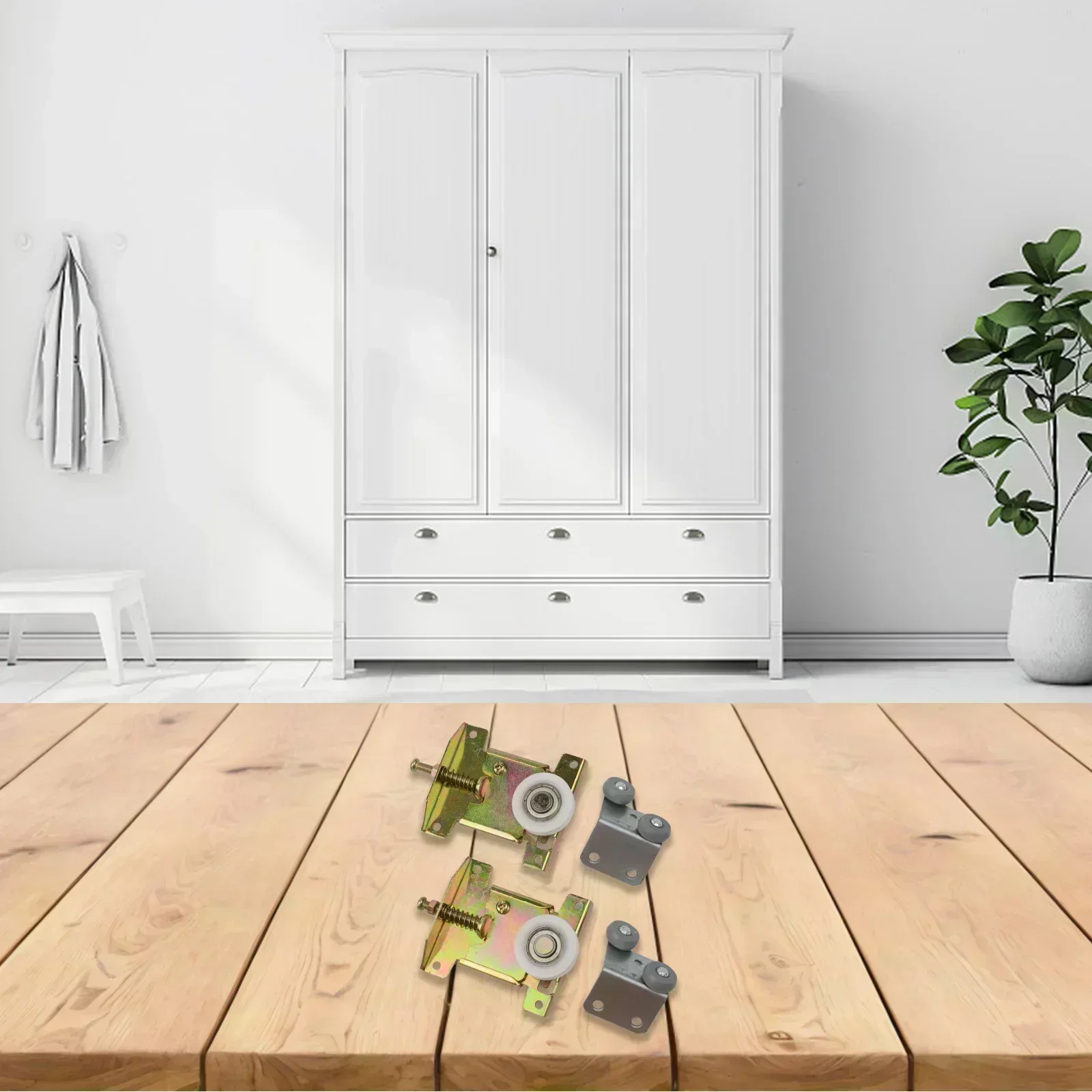 Гусеничные колеса для раздвижных дверей для шкафов с U-образными канавками. Тихие и эффективные раздвижные с безопасным удержанием направляющих.
Гусеничные колеса для раздвижных дверей для шкафов с U-образными канавками. Тихие и эффективные раздвижные с безопасным удержанием направляющих.