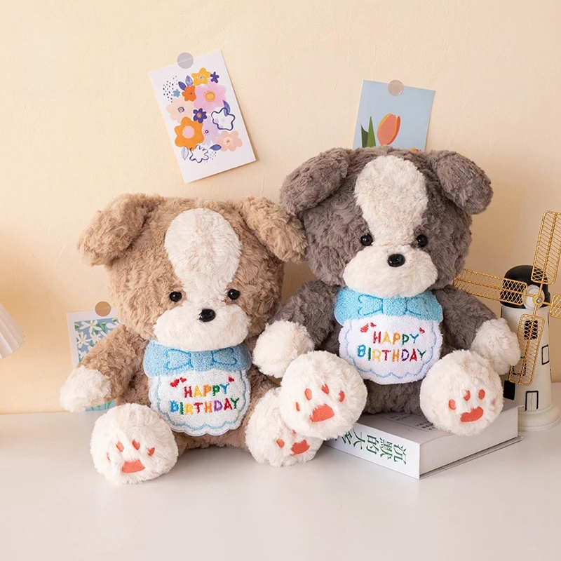 Cartoon Bib Dog Plush Toy Stuffed Cute Puppy Fluffy Pillow Room Decoration Sofa Cushion Kids Baby Christmas Birthday Gift
Cartoon Bib Dog Plush Toy Stuffed Cute Puppy Fluffy Pillow Room Decoration Sofa Cushion Kids Baby Christmas Birthday Gift