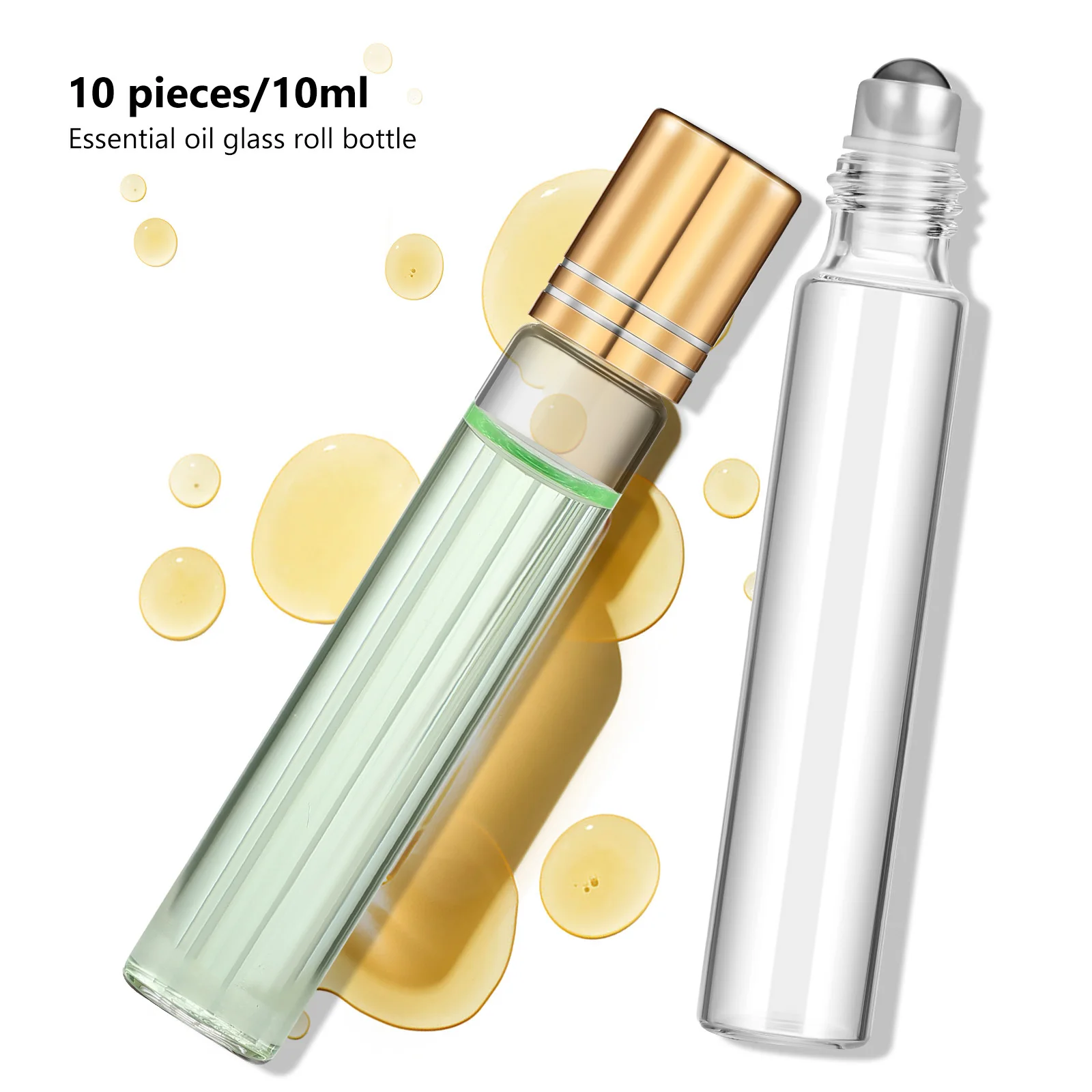 10Pcs Travel Size Essential Oil Rollerball Bottles Leakproof Empty Small Refillable Perfume Bottles for Oils Rollerball Bottle
10Pcs Travel Size Essential Oil Rollerball Bottles Leakproof Empty Small Refillable Perfume Bottles for Oils Rollerball Bottle
