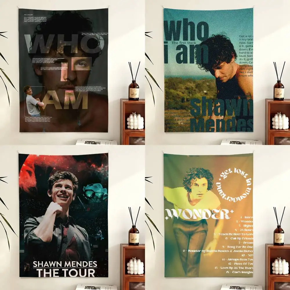 S-Shawn Mendes Handwritten Wonder Flag Digital Printing Banner for Garage Wall Out Door Decoration
S-Shawn Mendes Handwritten Wonder Flag Digital Printing Banner for Garage Wall Out Door Decoration