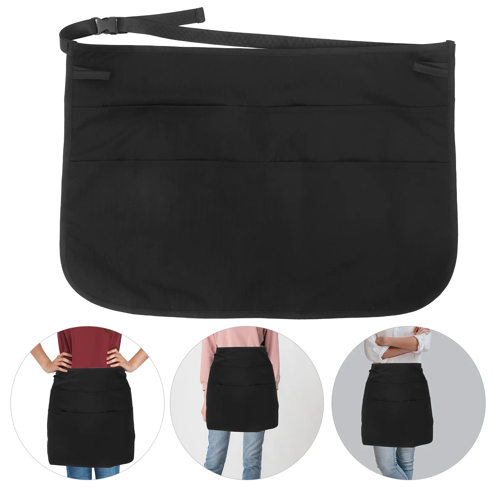 Multi-Pocket Work Adjustable Waist Half Body Apron For Kitchen Cooking Pet Shop Restaurant Cleaning Serving Staff Utility
Multi-Pocket Work Adjustable Waist Half Body Apron For Kitchen Cooking Pet Shop Restaurant Cleaning Serving Staff Utility