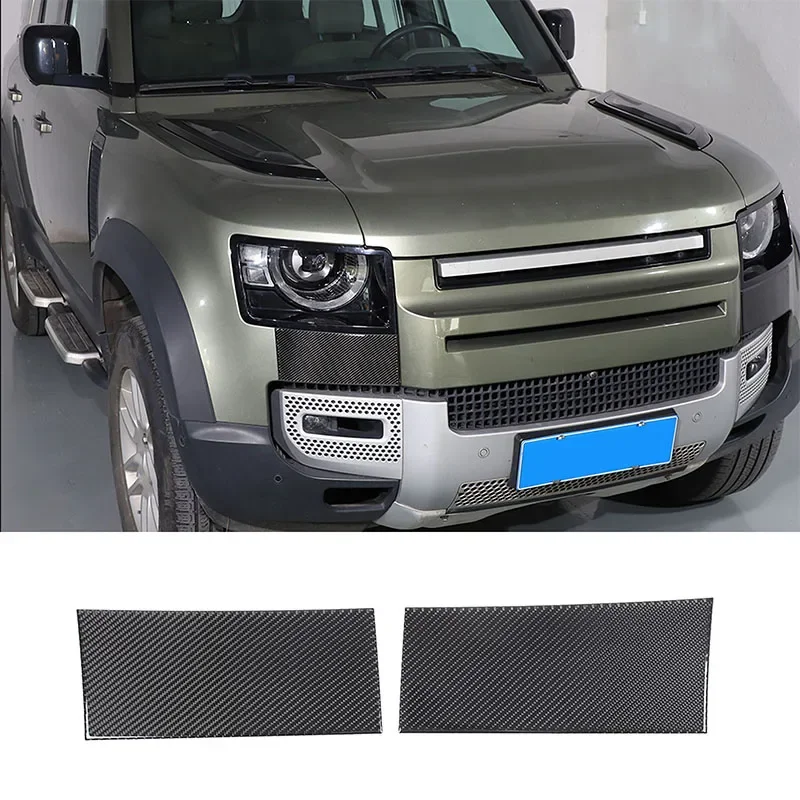 Для Land Rover Defender 110 2020-2024 мягкие автомобильные фары из углеродного волокна, боковые декоративные наклейки на рамку, автомобильные аксессуары
Для Land Rover Defender 110 2020-2024 мягкие автомобильные фары из углеродного волокна, боковые декоративные наклейки на рамку, автомобильные аксессуары