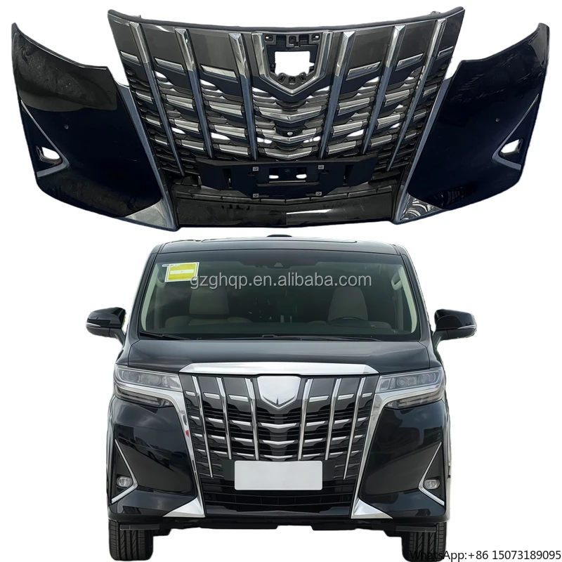 Оригинальный комплект решетки автомобильного бампера, подходит для Alphard 35 40, черный комплект кузова, передний бампер, передняя губа 2018-2021 гг.
Оригинальный комплект решетки автомобильного бампера, подходит для Alphard 35 40, черный комплект кузова, передний бампер, передняя губа 2018-2021 гг.