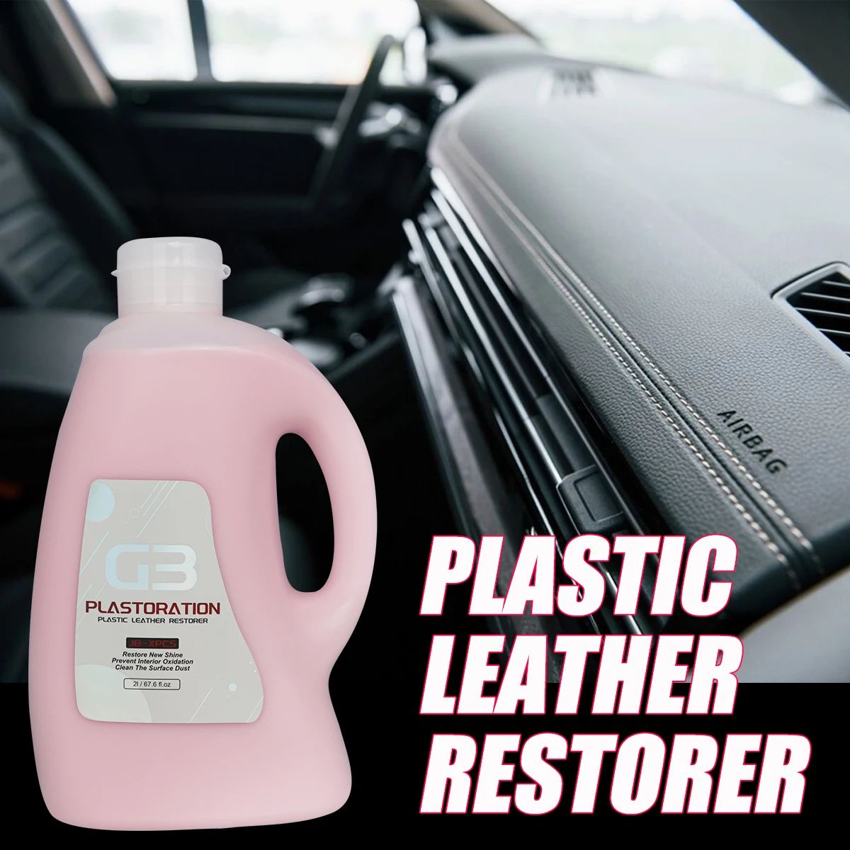 2L Plastic Leather Restorer Spray Large Capacity Polish Cleaner Coating Agent More Shine Car Interior Protect Detailer G3
2L Plastic Leather Restorer Spray Large Capacity Polish Cleaner Coating Agent More Shine Car Interior Protect Detailer G3