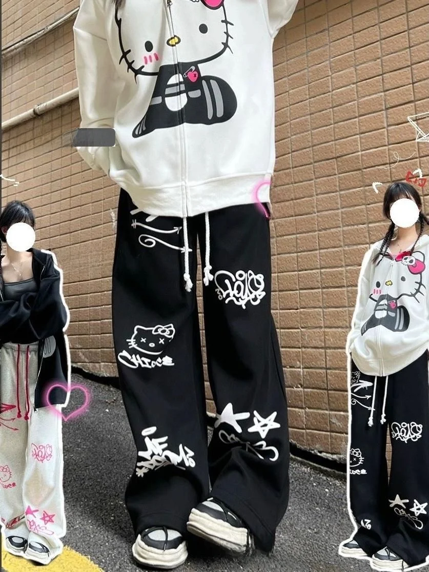 Женские повседневные брюки Y2K American Kit с принтом, свободные, в стиле ретро, прямые, в стиле хип-хоп, спортивные, с высокой талией, длинные
Женские повседневные брюки Y2K American Kit с принтом, свободные, в стиле ретро, прямые, в стиле хип-хоп, спортивные, с высокой талией, длинные