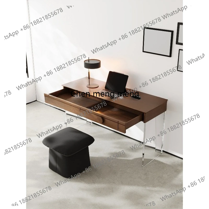 French retro style solid wood desk household medieval dresser study writing desk multi-function
French retro style solid wood desk household medieval dresser study writing desk multi-function