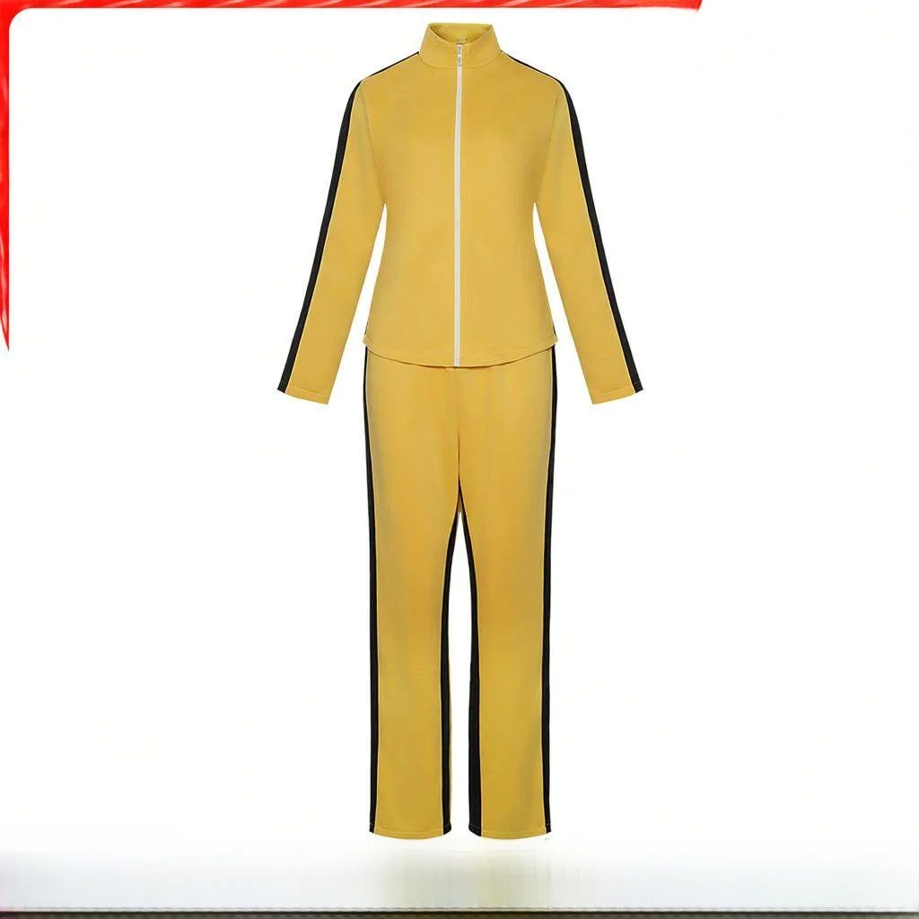 New Yellow KillBill Halloween Bride Cosplay Stage Suit Women's Ethnic Costume Traditional Hanfu Custom-Made Performance Dress
New Yellow KillBill Halloween Bride Cosplay Stage Suit Women's Ethnic Costume Traditional Hanfu Custom-Made Performance Dress