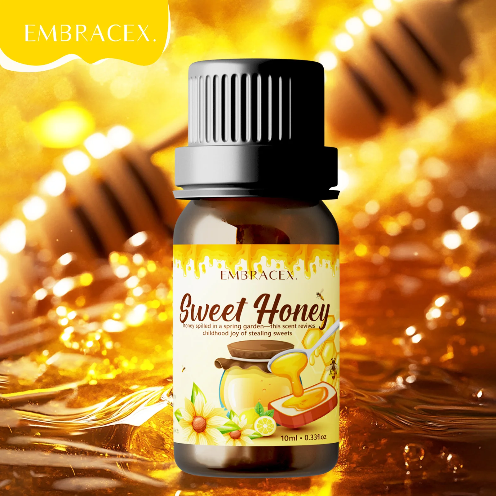 10ml Honey Delicious Essential oil Sweet Fragrance Long lasting Car Aromatherapy For Gift To Friends Perfume
10ml Honey Delicious Essential oil Sweet Fragrance Long lasting Car Aromatherapy For Gift To Friends Perfume
