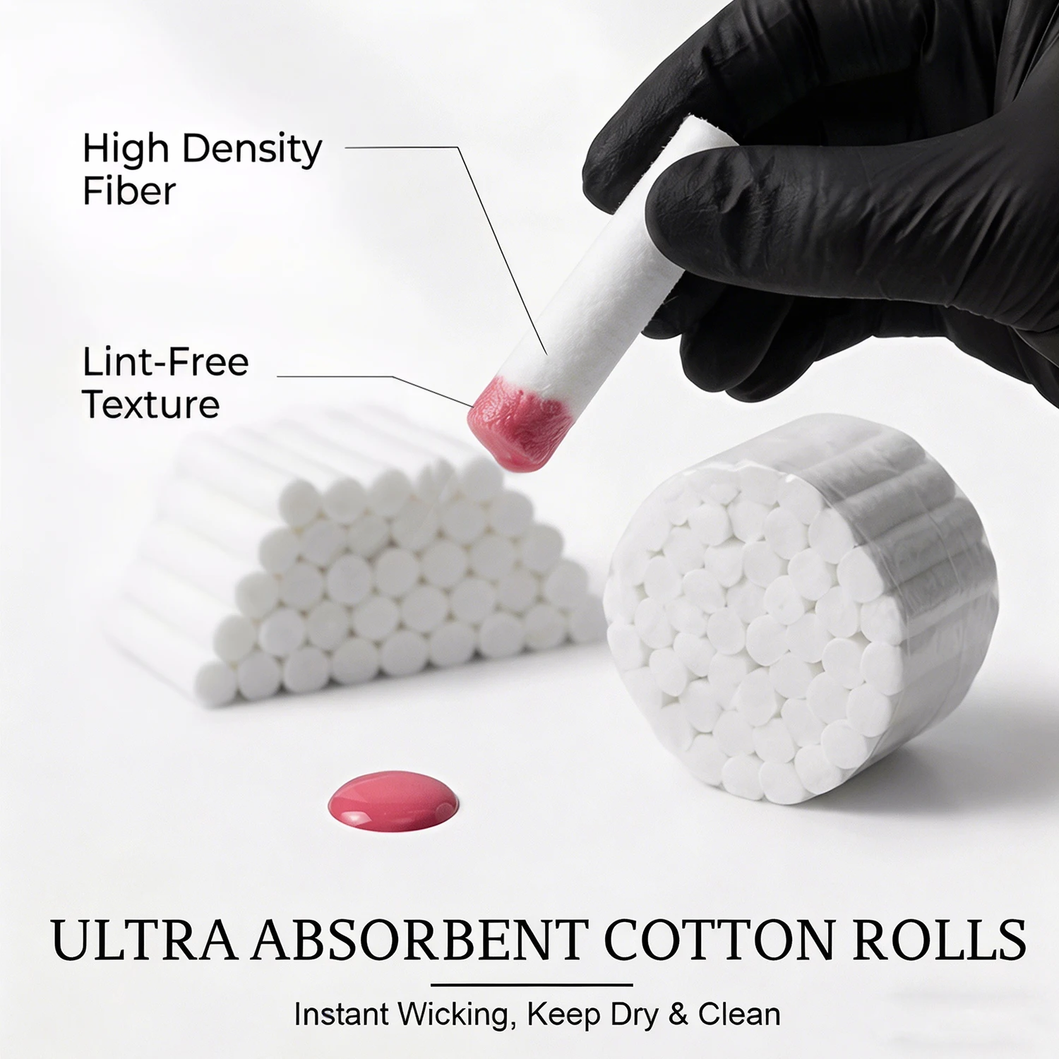 50pcs Disposable PMU Tattoo Cotton Rolls Sterile 0.8/1.0x3.8cm Pure Cotton for PMU Lip Lip Auxiliary Tools Tattoo & Cleaning
50pcs Disposable PMU Tattoo Cotton Rolls Sterile 0.8/1.0x3.8cm Pure Cotton for PMU Lip Lip Auxiliary Tools Tattoo & Cleaning